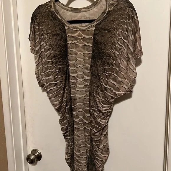 Torn by Ronny kobo snake print blouse - Picture 2 of 6